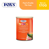 Fox's Crystal Clear Fruits Candy Tin Can 170g - Reseller Package 12pcs