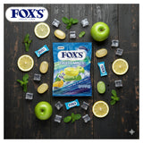 Fox's Candy Crystal Clear Mint's Oval Flowrap Candy 90g Pack of 6