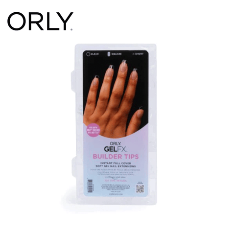 Orly Gel FX Builder Tips Clear Medium Almond Box