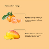 BCL Spa Organics 16oz Mandarin + Mango - Cream