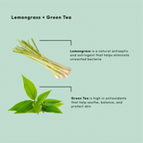 BCL Spa Organics 16oz Lemongrass + Green Tea - Cream