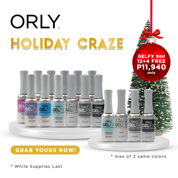 Orly Gel Fx Color 9ml Buy 12 + 4 Free