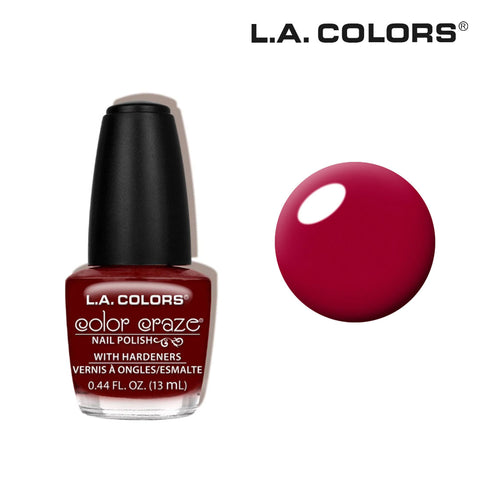 LA Colors Color Craze Nail Polish Hot Blooded