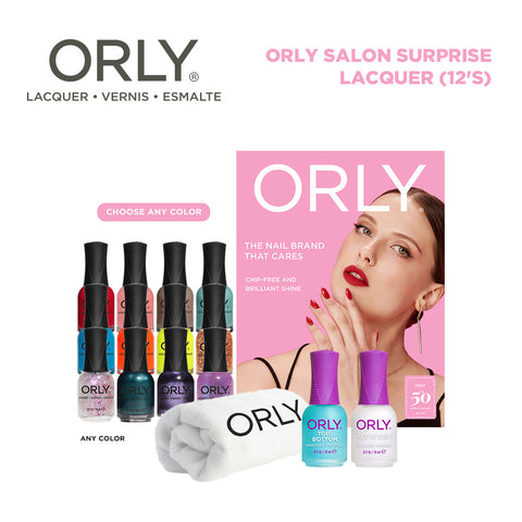 Orly Nail Lacquer Salon Surprise (12's)