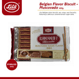 Lila Belgian Flavor Biscuits - Muscovado Sugar Flavor 400g