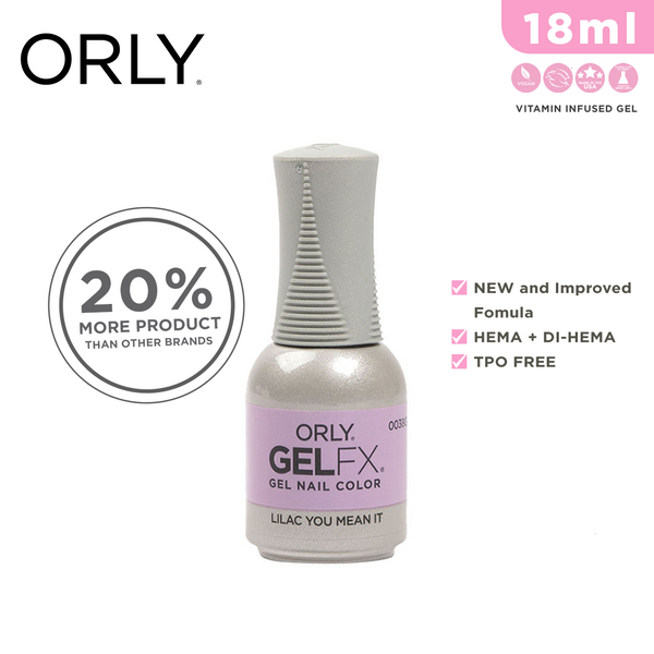 Orly Gel Fx Color Lilac You Mean It 18ml