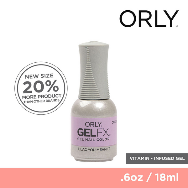 Orly Gel Fx Color Lilac You Mean It 18ml