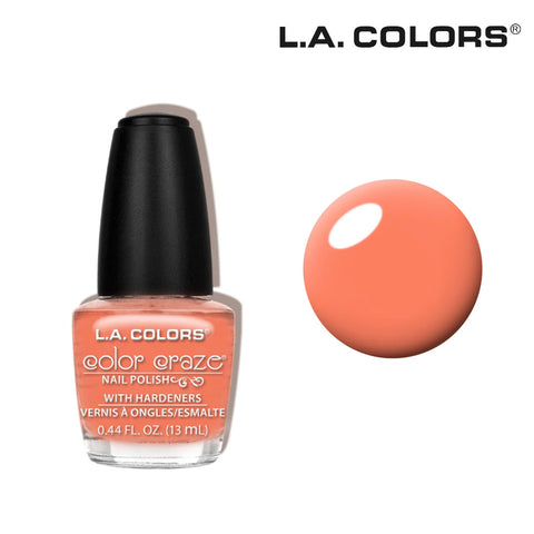 LA Colors Color Craze Nail Polish Nectarine