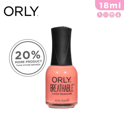Orly Breathable Nail Lacquer Color No Coral-ation 18ml