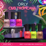 Orly Nail Lacquer Color Club Tropicana 18ml - 6pix Set