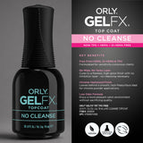 Orly Gel Fx Nail Treatment No Cleanse Top Coat 18ml New Formula TPO Free