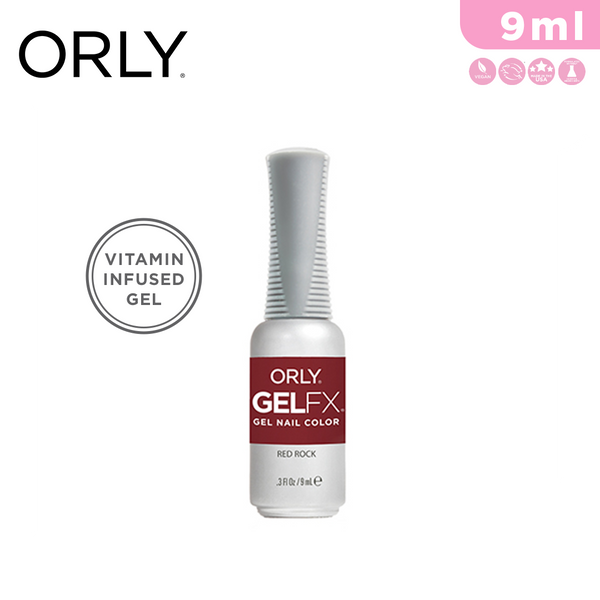 Orly Gel Fx Color Red Rock 9ml