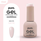 Pure. Gel Premium Nail Color Latte 15ml