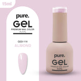 Pure. Gel Premium Nail Color Almond 15ml