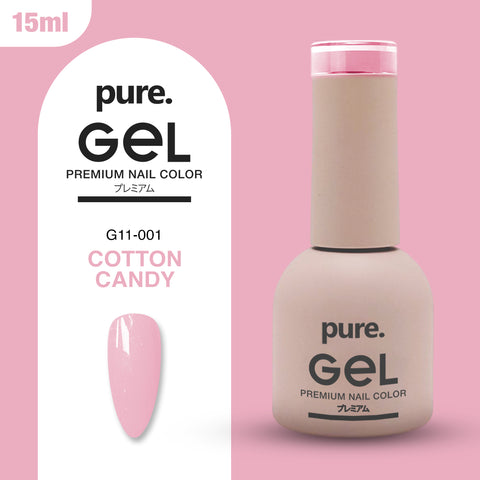 Pure. Gel Premium Nail Color Cotton Candy 15ml