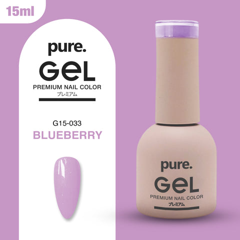 Pure. Gel Premium Nail Color Blueberry 15ml