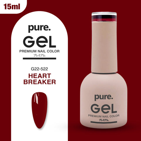 Pure. Gel Premium Nail Color Heart Breaker 15ml