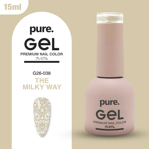Pure. Gel Premium Nail Color The Milky Way 15ml