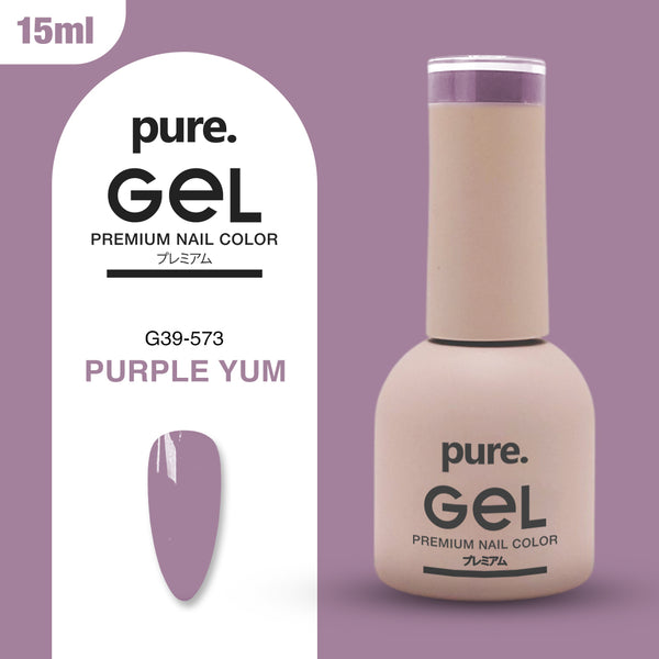 Pure. Gel Premium Nail Color Purple Yum 15ml