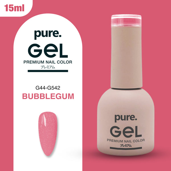Pure. Gel Premium Nail Color Bubblegum 15ml
