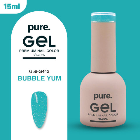 Pure. Gel Premium Nail Color Bubble Yum 15ml