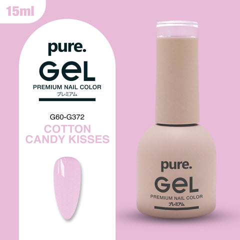Pure. Gel Premium Nail Color Cotton Candy Kisses 15ml