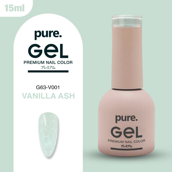 Pure. Gel Premium Nail Color Vanilla Ash 15ml