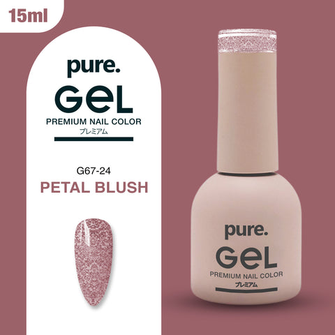 Pure. Gel Premium Nail Color Petal Blush 15ml