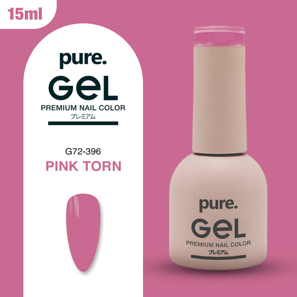Pure. Gel Premium Nail Color Pink Torn 15ml