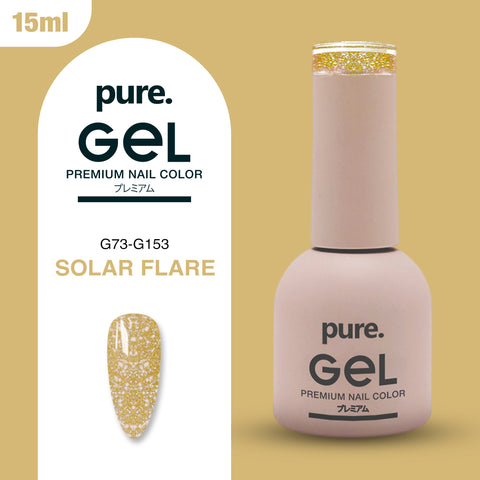 Pure. Gel Premium Nail Color Solar Flare 15ml