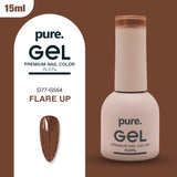 Pure. Gel Premium Nail Color Flare Up 15ml