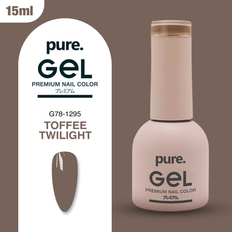 Pure. Gel Premium Nail Color Toffee Twilight 15ml