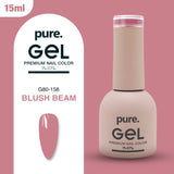 Pure. Gel Premium Nail Color Blush Beam 15ml