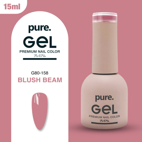 Pure. Gel Premium Nail Color Blush Beam 15ml