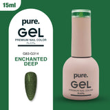 Pure. Gel Premium Nail Color Enchanted Deep 15ml