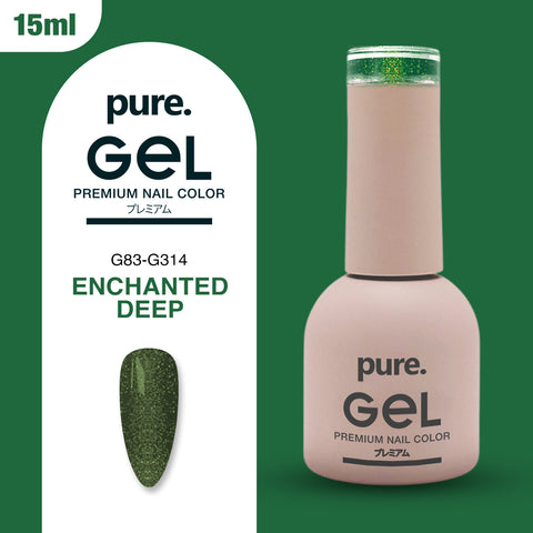Pure. Gel Premium Nail Color Enchanted Deep 15ml