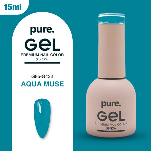 Pure. Gel Premium Nail Color Aqua Muse 15ml