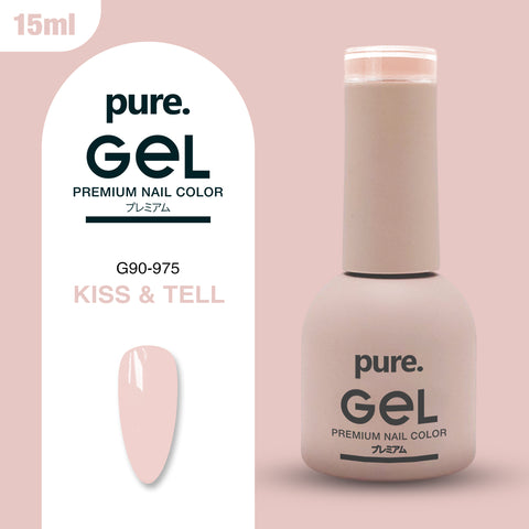 Pure. Gel Premium Nail Color Kiss & Tell 15ml