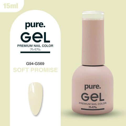 Pure. Gel Premium Nail Color Soft Promise 15ml