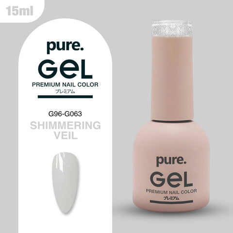 Pure. Gel Premium Nail Color Shimmering Veil 15ml