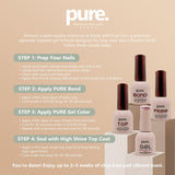 Pure. Gel Premium Nail Color Happily Ever After Collection Bundle