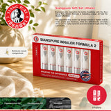 Siang Pure Inhaler 2-in-1 - Menthol Nasal Inhaler & Aromatic Oil (Bundle of 6pcs)