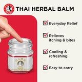 Siang Pure Bundle 7: Inhaler 2-in-1, Oil 3cc Formula 1 & Balm 12g (White) Formula 2