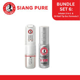 Siang Pure Bundle 6: Inhaler 2-in-1  &  Oil Ball Tip 5cc Formula 2