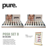 Pure. Gel Premium Nail Color Posh Set B