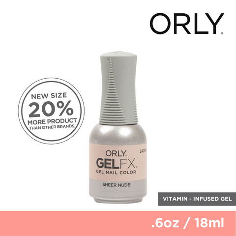 Orly Gel Fx Color Sheer Nude 18ml
