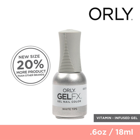 Orly Gel Fx Color White Tips 18ml