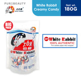 Holiday Bundle White Rabbit Creamy Candy - Pack of 6 FREE Plastic Bag