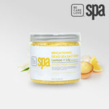 BCL Spa Organics 16oz Lemon + Lily  Dead Sea Salt Soak