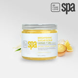 BCL Spa Organics 16oz Lemon + Lily  Sugar Scrub